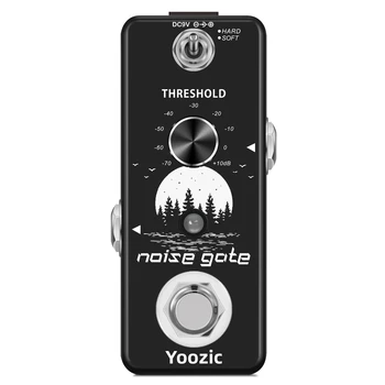 Yoozic Gürültü Kapısı Etkisi Pedalı Elektro Gitar ve Bas Ture Bypass Altında En Düşük Fiyat ve En Yüksek Kalite Sağlamak için Net Ses