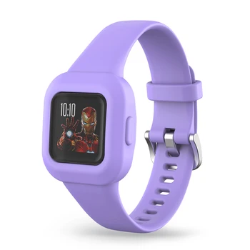 Yumuşak Silikon Bilek Kayışı GarminFit JR3 Watchband Değiştirme Bilezik Kemer Garmin Fit JR3 kordon akıllı saat