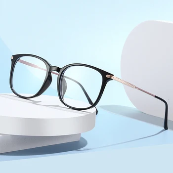 Yüksek enerji görünür mavi ışık koruyucu UV400 optik gözlük çerçevesi erkekler ve kadınlar için reçete gözlük gözlük