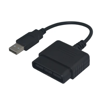 Yüksek Kaliteli 0.2 M playstation 2 Denetleyici dönüştürücü kablosu Oyun Adaptörü PS2 to PS3 PC video oyunu Aksesuarları