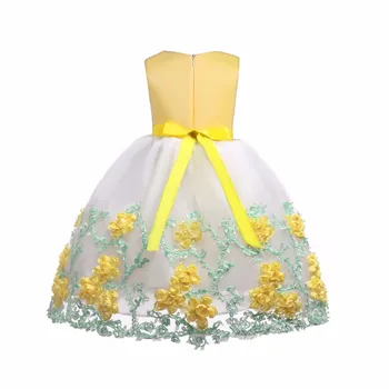 Zarif Bebek Kız Noel Prenses Elbise Kız Çizgili Elbise Kızlar İçin Resmi Düğün Parti Elbise Çocuk Giysileri Kızlar için