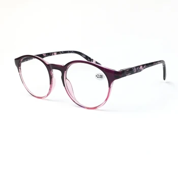 Zilead okuma gözlüğü Erkekler & Kadınlar Degrade Yuvarlak Presbiyopi Optik Eyeglases Hipermetrop Gözlük Diyoptriden + 1 İla + 4 Unisex Очки