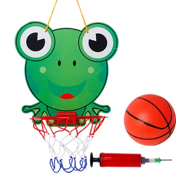 Çocuk basketbolu Hoop Kiti Karikatür Yaratıcı Hayvan Kaplan Basketbol Standı Açık iç mekan oyunu Spor Oyun Oyuncaklar Çocuklar Çocuklar için