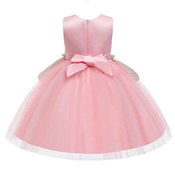 Çocuklar Düğün Parti Elbise Kızlar İçin Noel Prenses Kostüm Zarif Kız Balo elbisesi Çocuk Doğum Günü Akşam Elbise Elbise
