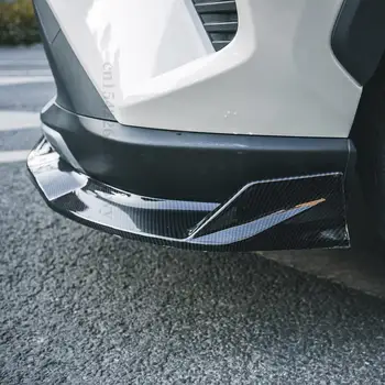 Ön ÖN TAMPON Çene Tuning Aksesuarları Splitter Yüksek Kaliteli Gövde Kiti Spoiler Toyota RAV4 2019 2020 2021