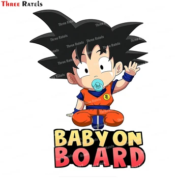 Üç Ratels J508 Anime Topu Bebek Sticker Arabalar için Anime Bebek Şeyler Bebek Çıkartmaları Araba SUV Kamyon Van RVs