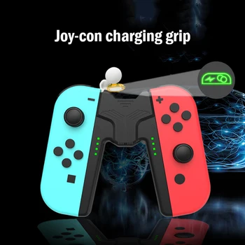 Şarj İstasyonu Oyun Kavrama Kolu Denetleyici Nintendo Anahtarı Joy-Con Tutucu